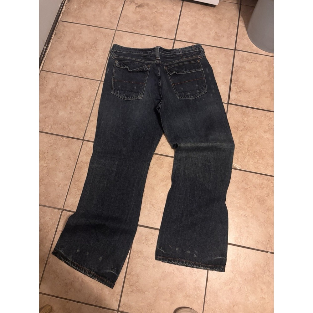 Black Baggy No Boundaries Y2K Skater Jeans Men's 36x32 Wide Leg